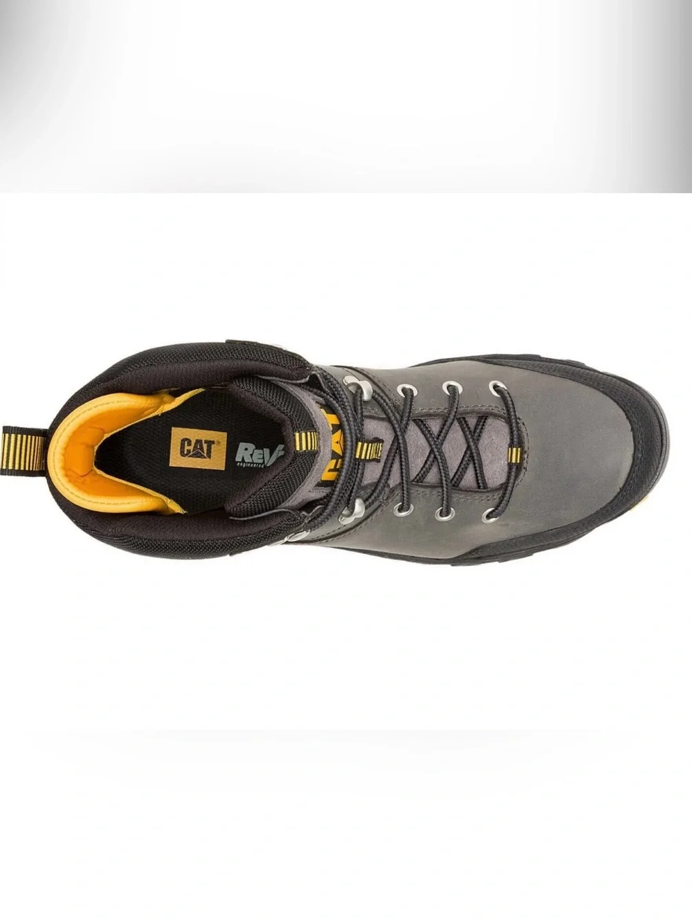 Caterpillar Men Threshold Rebound Hiker Waterproof Steel Toe Work Boots black 13